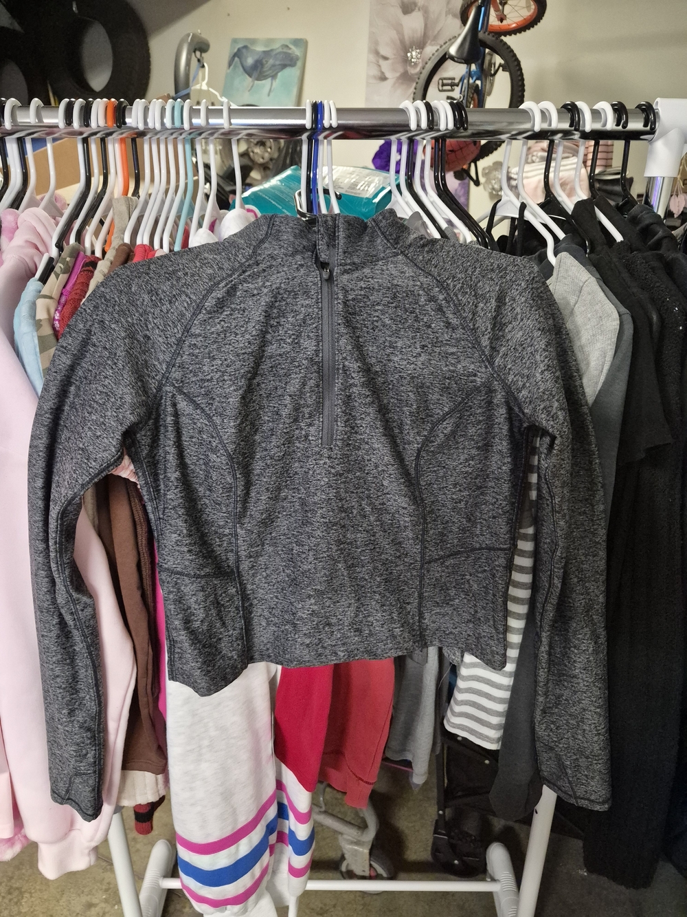 Old Navy Active CloudComfy Crop Quarter-Zip Pullover